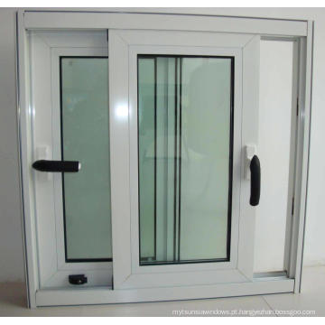 Janela de PVC e porta / janela de UPVC com vidros duplos